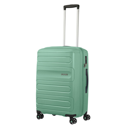 Średnia walizka AMERICAN TOURISTER SUNSIDE 107527 Zielona