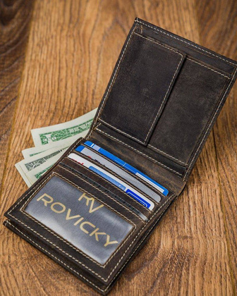 Oryginalny portfel męski skórzany cavaldi®