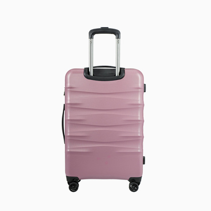 Średnia walizka PUCCINI VALENCIA PC032B 3C Różowa
