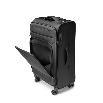 Średnia walizka PUCCINI KOS EM50255B 1 Czarna