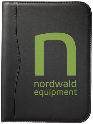 Portfolio KEMER Ebony A4 na zamek, Czarny