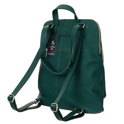 Torbo-plecak damski Canaletto z tłoczeniem w kwiaty TPD490s312t4