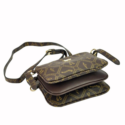 Torebka damska z eko-skóry Eslee ES8952 coffee