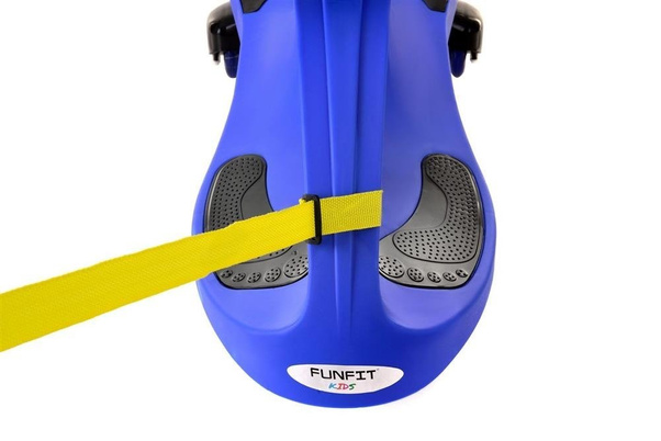 Jeździk Grawitacyjny FUNFIT KIDS ze świecącymi kołami LED Niebieski