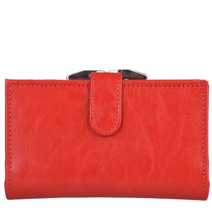 Portfel damski skózrany czerwony KEMER P13-60-S3-189 - min. zamówienie 20 / 50 / 100 szt.