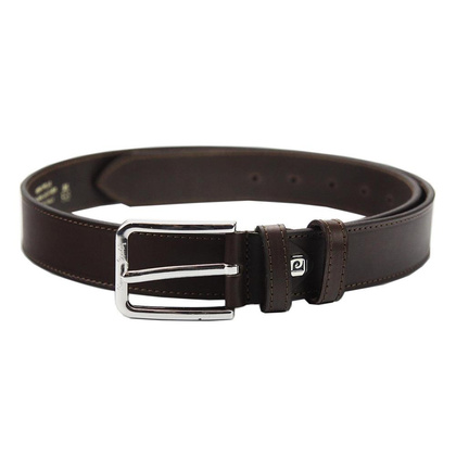 Pasek męski skórzany PIERRE CARDIN PSN 6207 Niebieski