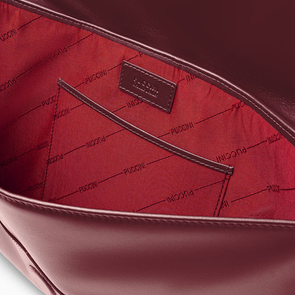 Skórzane etui na laptop 13" PUCCINI VULCANO VC92527 3B Bordowe