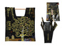 Torba z drewnianym uchwytem - G. Klimt, Drzewo życia (CARMANI)
