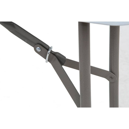 Stół cateringowy bankietowy składany w walizkę 180x70cm max.120kg biały