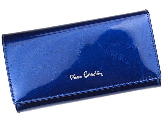 Portfel damski skórzany PIERRE CARDIN 02 LEAF 114 Szary