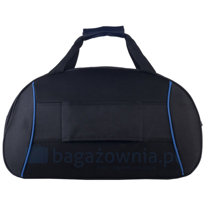 Torba podróżna podręczna KEMER 221 Czarno niebieska - min. zamówienie 20 / 50 / 100 szt.