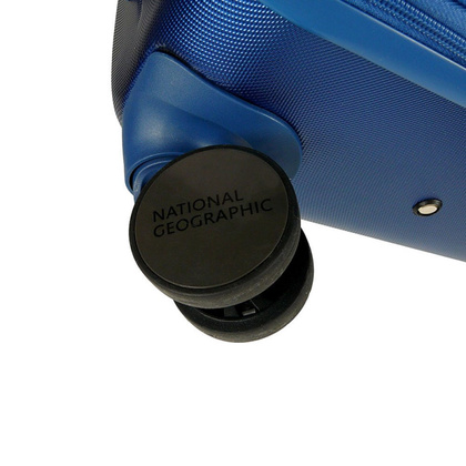 Mała kabinowa walizka NATIONAL GEOGRAPHIC Pulse Niebieska