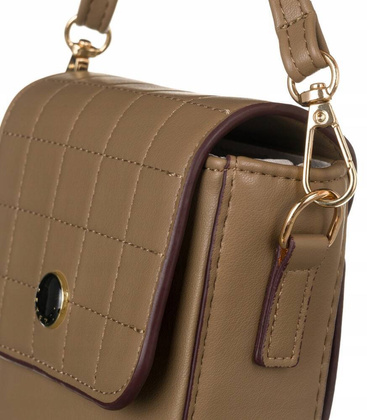 Mini torebka portfel ze skory ekologicznej