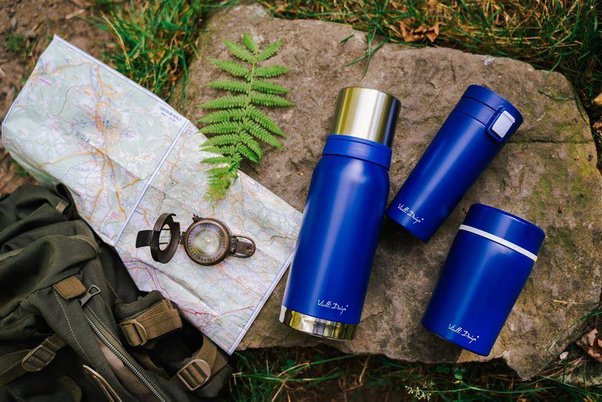 Termos turystyczny 1L FUORI granatowy 27657