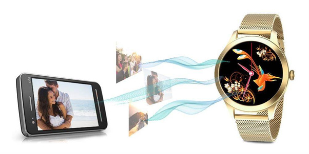 Damski SMARTWATCH G.Rossi SW014-4 Złoty