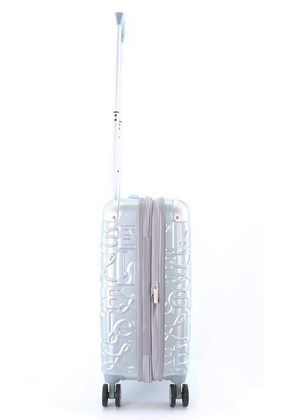 Walizka mała kabinowa ELLE Alors srebrna