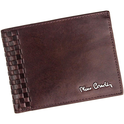 Portfel męski skórzany PIERRE CARDIN TILAK39 8806 Bordowy