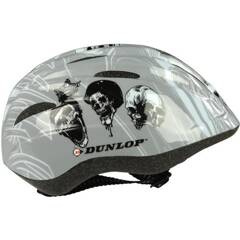 KASK ROWEROWY DZIECIĘCY REGULOWANY DUNLOP R. (48-52CM ) GREY