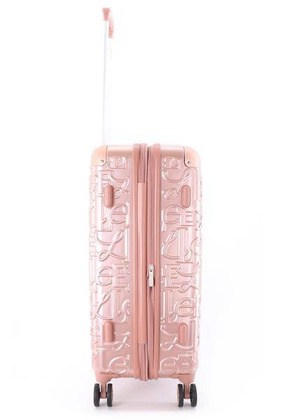 Walizka średnia ELLE Alors Różowa