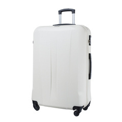 Duża walizka PUCCINI PARIS ABS03A 0 Biała