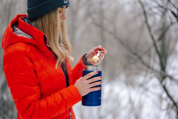 Termos obiadowy 750ml FUORI granatowy 28142