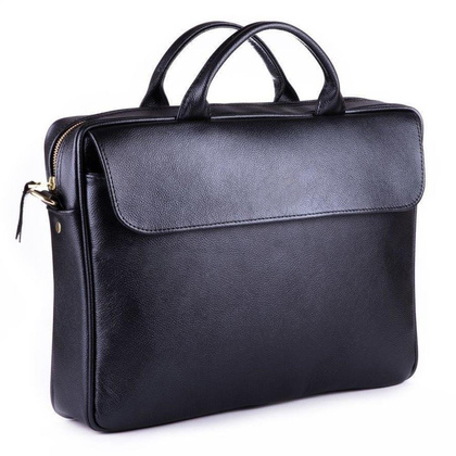 Teczka damska na laptop 15.4 KEMER SOLIER FL16 Czarna - min. zamówienie 20 / 50 / 100 szt.