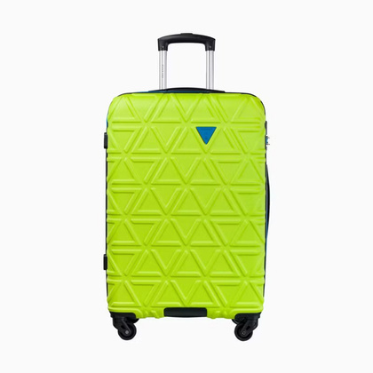 Średnia walizka PUCCINI CALIFORNIA ABS018B 5B Limonkowa