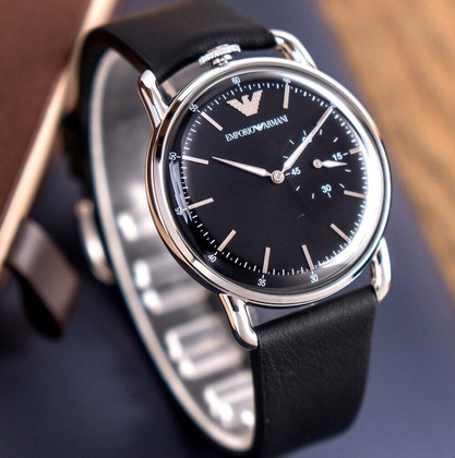 ZEGAREK MĘSKI EMPORIO ARMANI AR11336 - AVIATOR + BOX