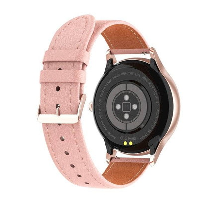 SMARTWATCH PACIFIC 18-6 - DWA PASKI: Różowy / Biały (zy697f)