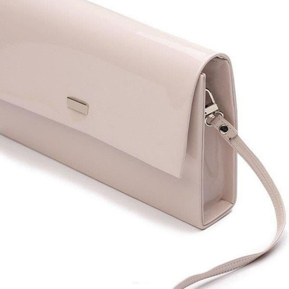 Torebka wizytowa damska KEMER SOLIER F13 Jasno Różowa Lakierowana - min. zamówienie 20 / 50 / 100 szt.