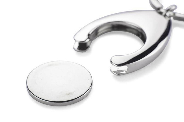 Brelok 2 w 1 TOKEN 17883 Srebrny