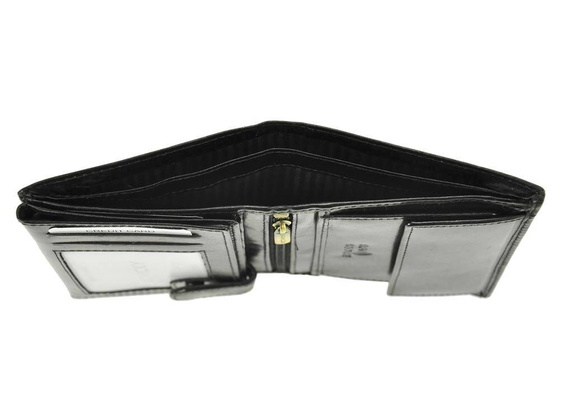 Skórzany portfel męski na dowód rejestracyjny