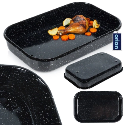 Emaliowana brytfanna blacha do pieczenia 6 l