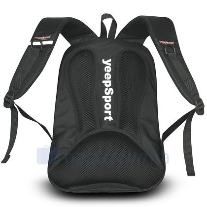 Plecak sportowy KEMER S113DX Czarno Biały - min. zamówienie 20 / 50 / 100 szt.