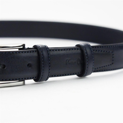 Pasek męski skórzany PIERRE CARDIN VNG 097 GF Czarny