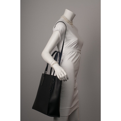 Torebka damska skórzana KEMER 643 Czarna - min. zamówienie 20 / 50 / 100 szt.