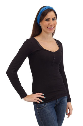 Wielofunkcyjne nakrycie głowy TRENDY, niebieski