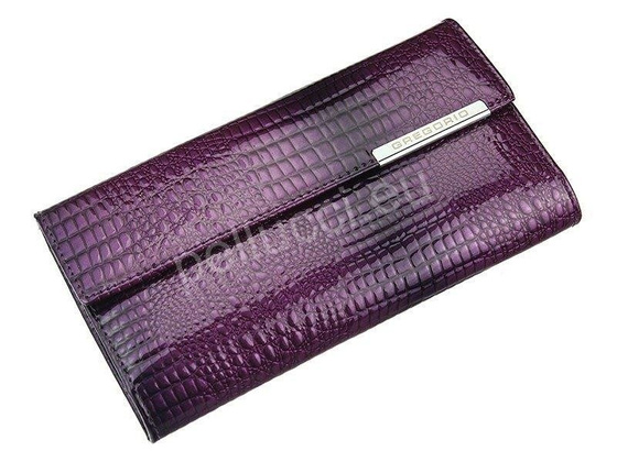 Portfel damski skórzany PELLUCCI GF109 Niebieski