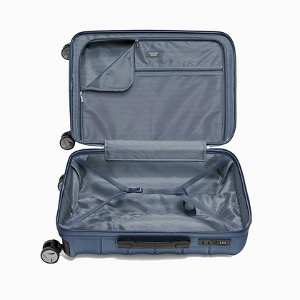 Średnia walizka PUCCINI CAIRO ABS030B 7A Granatowa