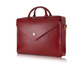 Skórzana damska torba na laptopa FL15 Positano bordowa - min. zamówienie 20 / 50 / 100 szt.