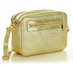 Torebka listonoszka skórzana messenger courier bag - MARCO MAZZINI złoty - min. zamówienie 20 / 50 / 100 szt.