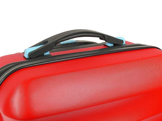 Mała kabinowa walizka DIELLE 150 Czerwona