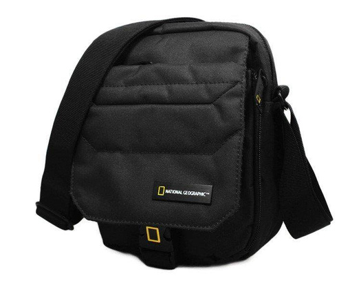 Torba na ramię z klapą National Geographic PRO 703 Czarny