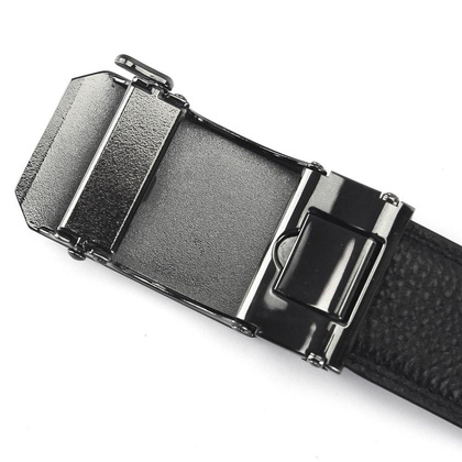 Pasek skórzany męski Pierre Cardin 546 HY08 135 Czarny