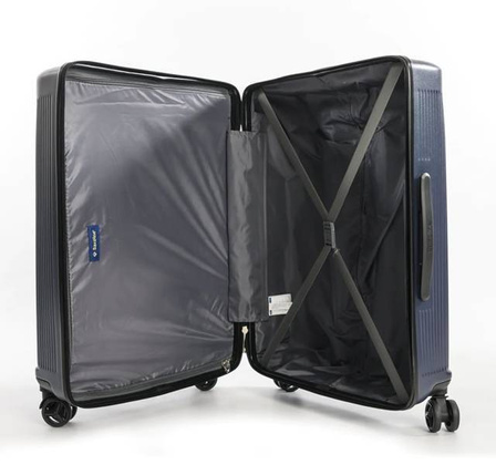 Walizka średnia SAXOLINE Algarve M Granatowa