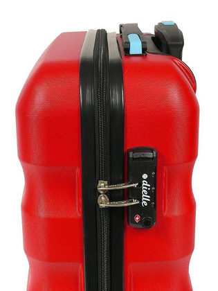 Mała kabinowa walizka DIELLE 150 Czerwona