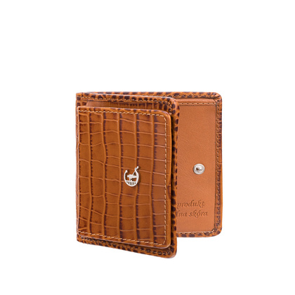 Portfel damski Canaletto koniak croco RFID PD1008s262