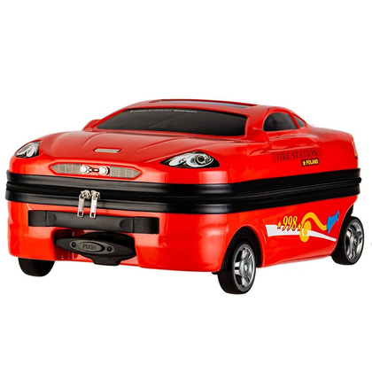 Walizka dziecięca PUCCINI DAKAR ABS013C 3 Czerwona