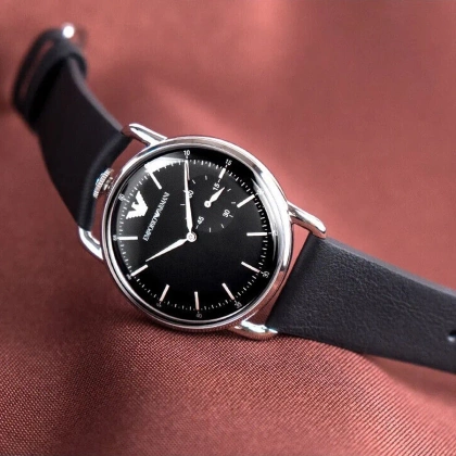 ZEGAREK MĘSKI EMPORIO ARMANI AR11336 - AVIATOR + BOX