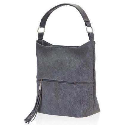 Torebka damska na ramię KEMER SOLIER ML10 Ciemno Szara - min. zamówienie 20 / 50 / 100 szt.